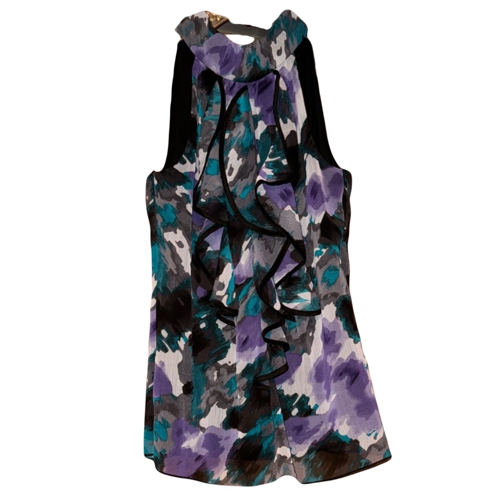 Multicolor Sleeveless Top